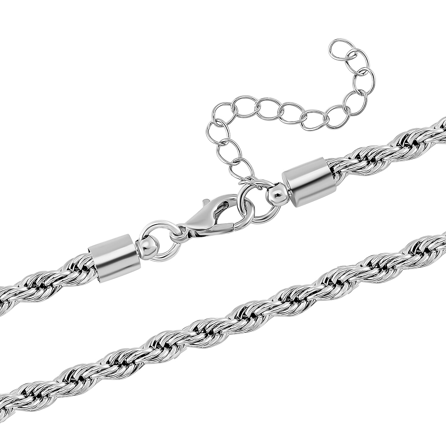 White Crystal Snowflake Necklace (Size - 20)