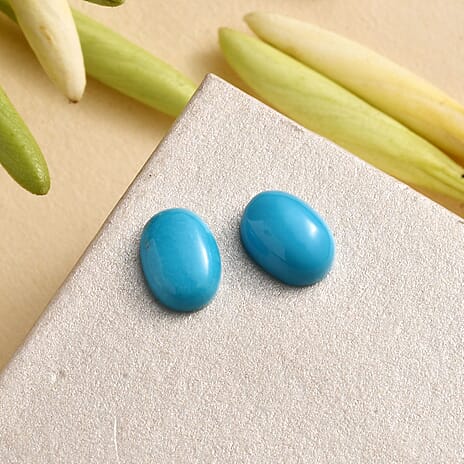 Sleeping Beauty Turquoise Oval 7x5 mm