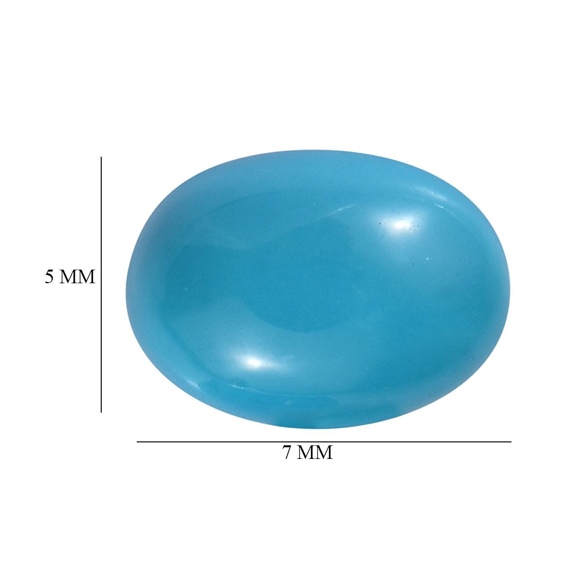 Sleeping Beauty Turquoise Oval 7x5 mm Sleeping Beauty Turquoise Oval 7x5 mm