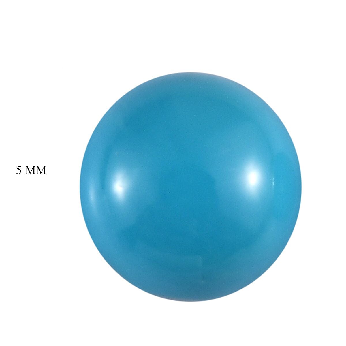 Sleeping Beauty Turquoise Round 5 mm