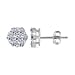 Luxuriant Diamond-0.51 Ct. Lab Grown Diamond Solitaire Stud Earrings in 925 Silver, SI, G-H