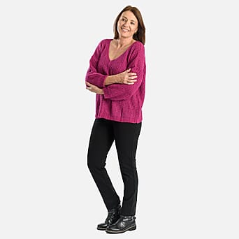 https://tjcuk.sirv.com/Products/79/3/7932690/Emma-Cable-Knit-Jumper-Size-S-M-Dark-Cerise_7932690_2.jpg?w=342&h=342