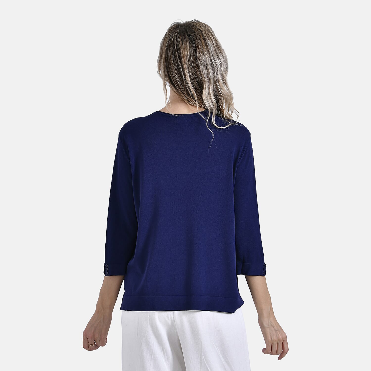 La Marey 3 Quarter Sleeve Blouse 