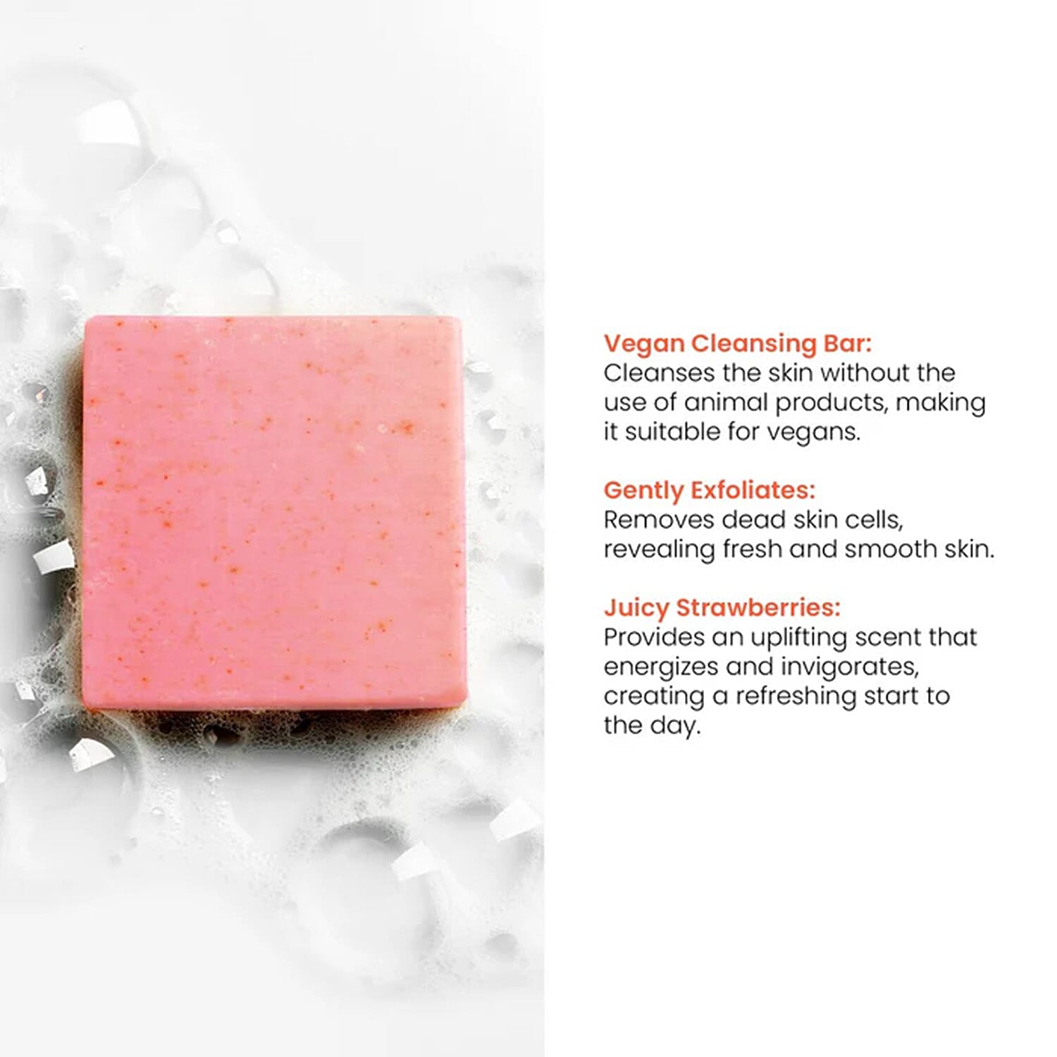 skinChemists No.80 Rose Cleansing Facial Bar 100g