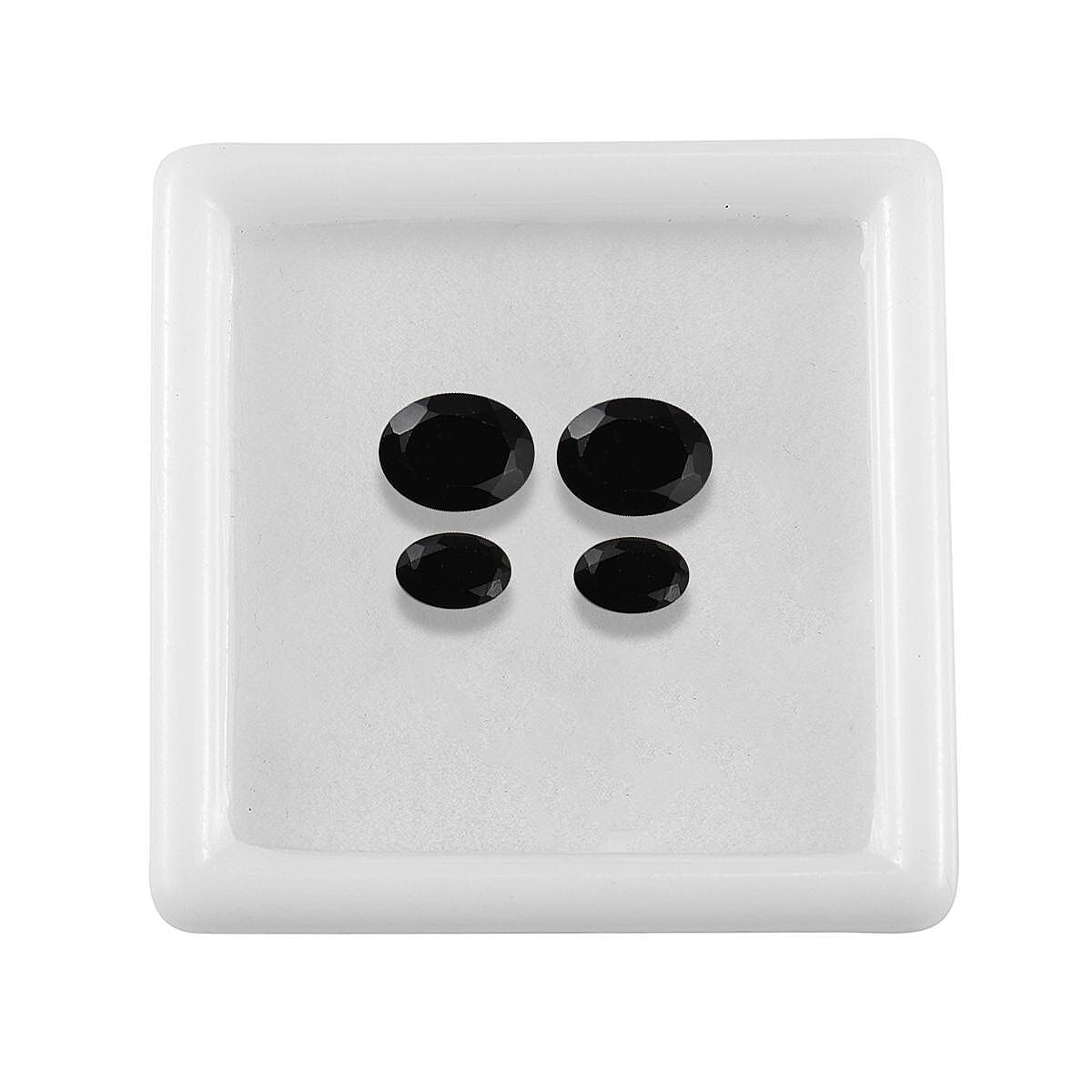 Black Spinel Oval Mix mm