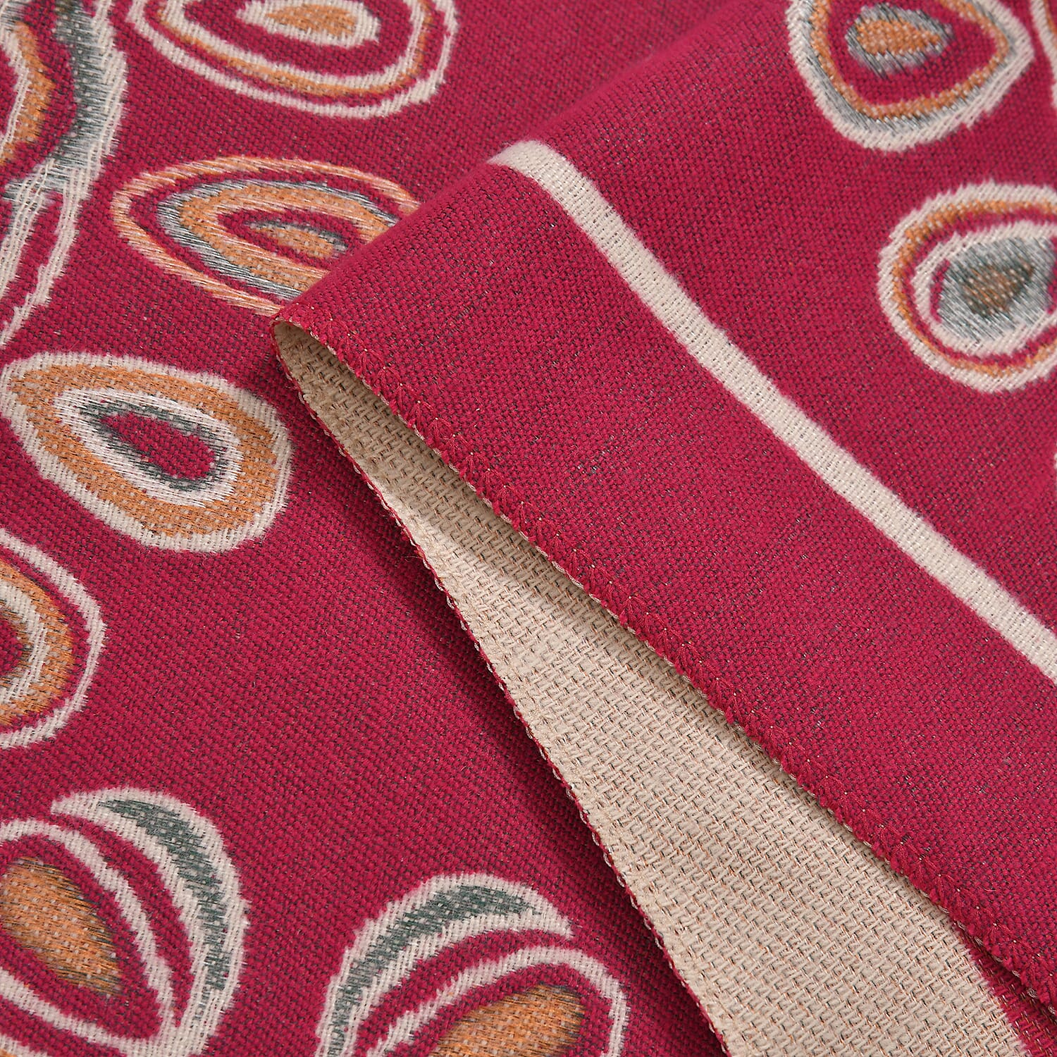 Closeout Deal - Super Soft Bohemian Pattern Shawl (One Size) - Red Closeout Deal - Super Soft Bohemian Pattern Shawl (One Size) - Red