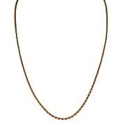 Biggest Vicenza Deal- 18K Yellow Gold Belcher Necklace (Size - 18)