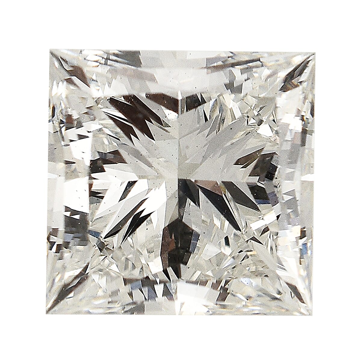 Luxuriant Diamond - IGI Certified Lab Grown Diamond (VS2-G) Princess Cut 3.09 Ct.