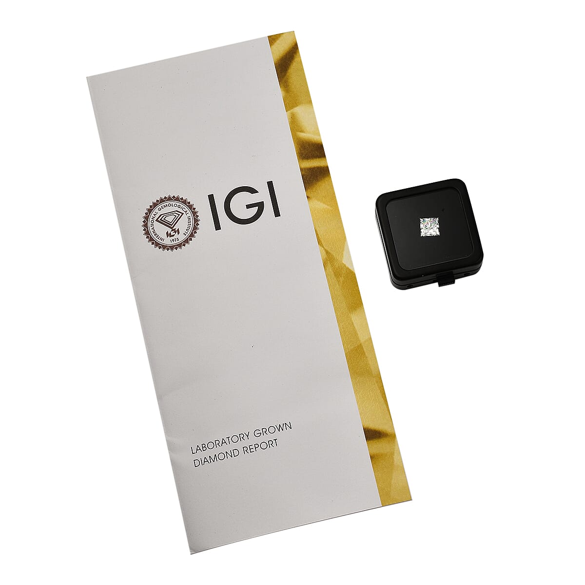 Luxuriant Diamond - IGI Certified Lab Grown Diamond (VS2-G) Princess Cut 3.09 Ct.