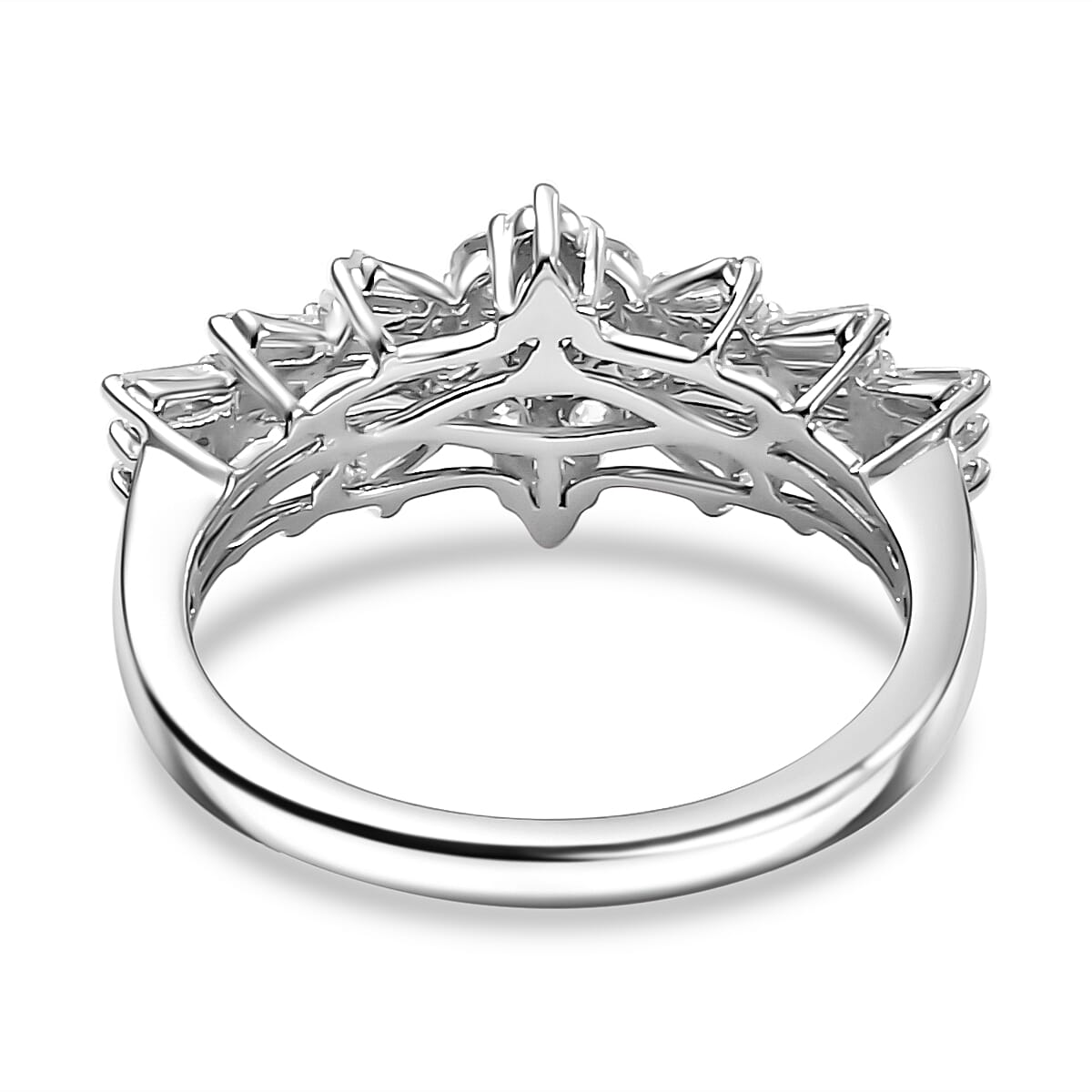 OneTime Deal- 950 Platinum SGL Certified I1-I2-GH  Natural Diamond  Ring 1.00 ct