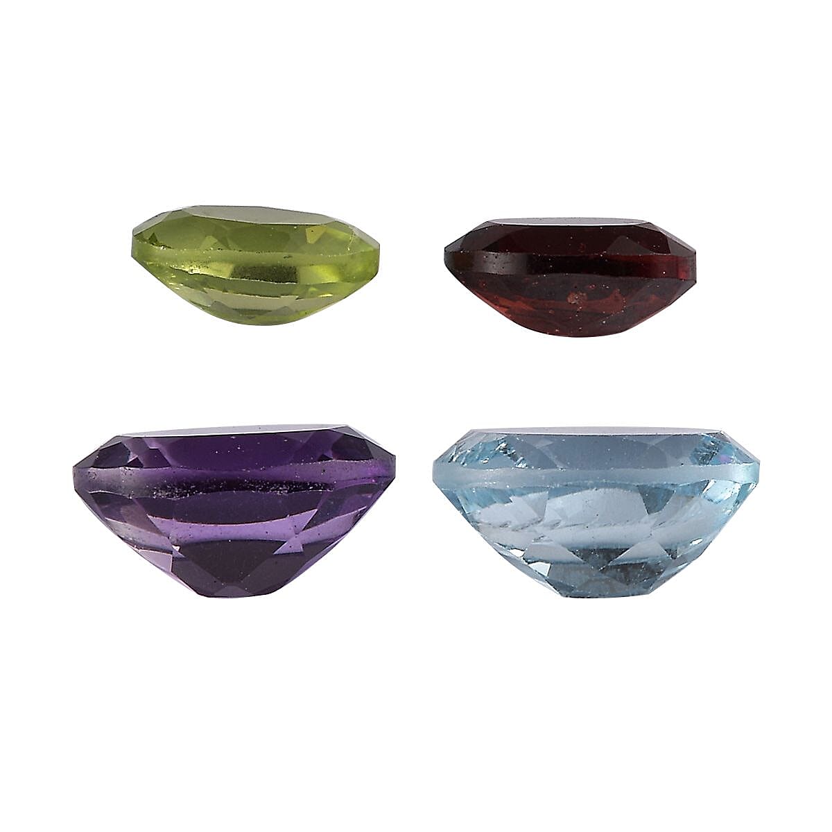 Multi Gemstones Oval Mix mm