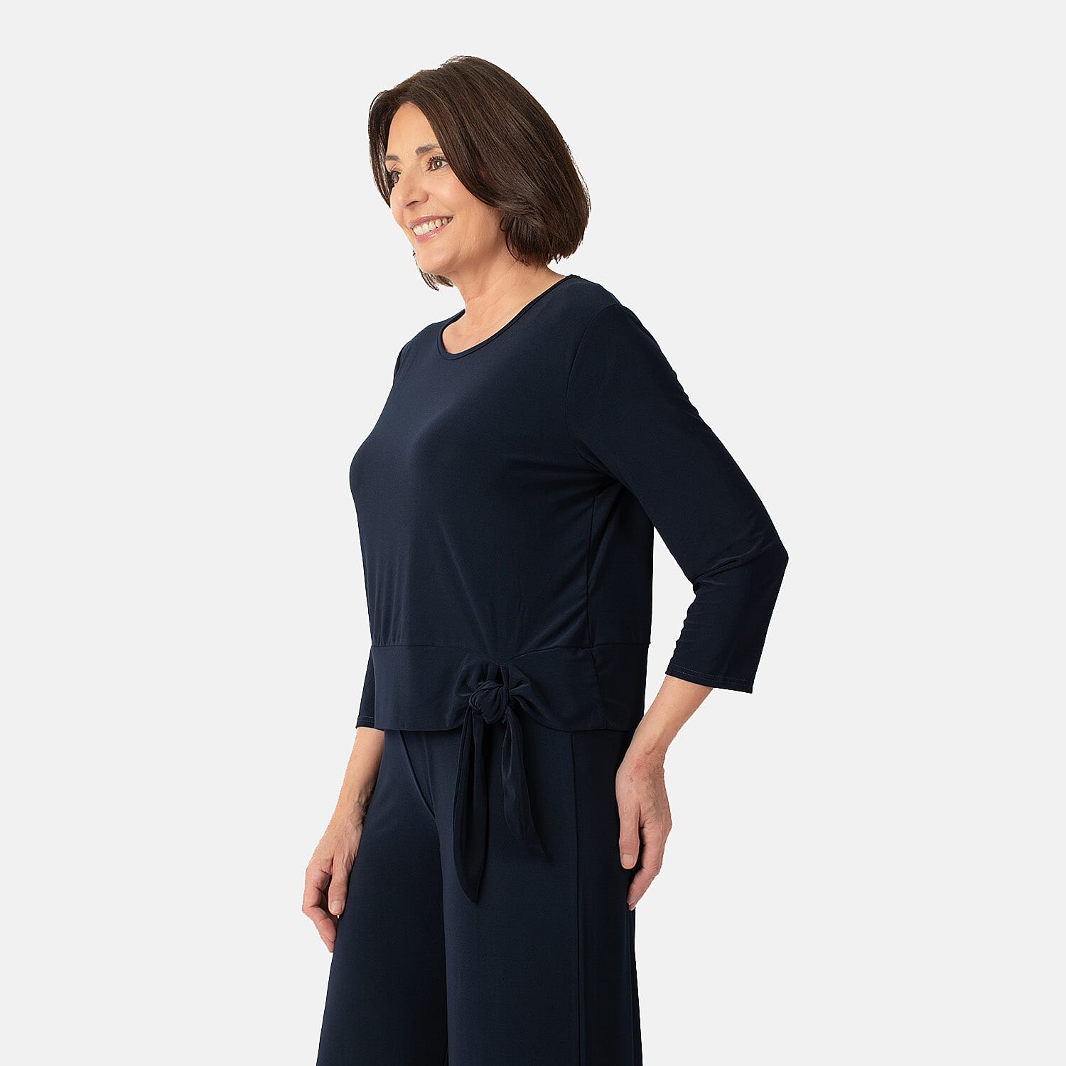 La Marey Side Knot Detail Top