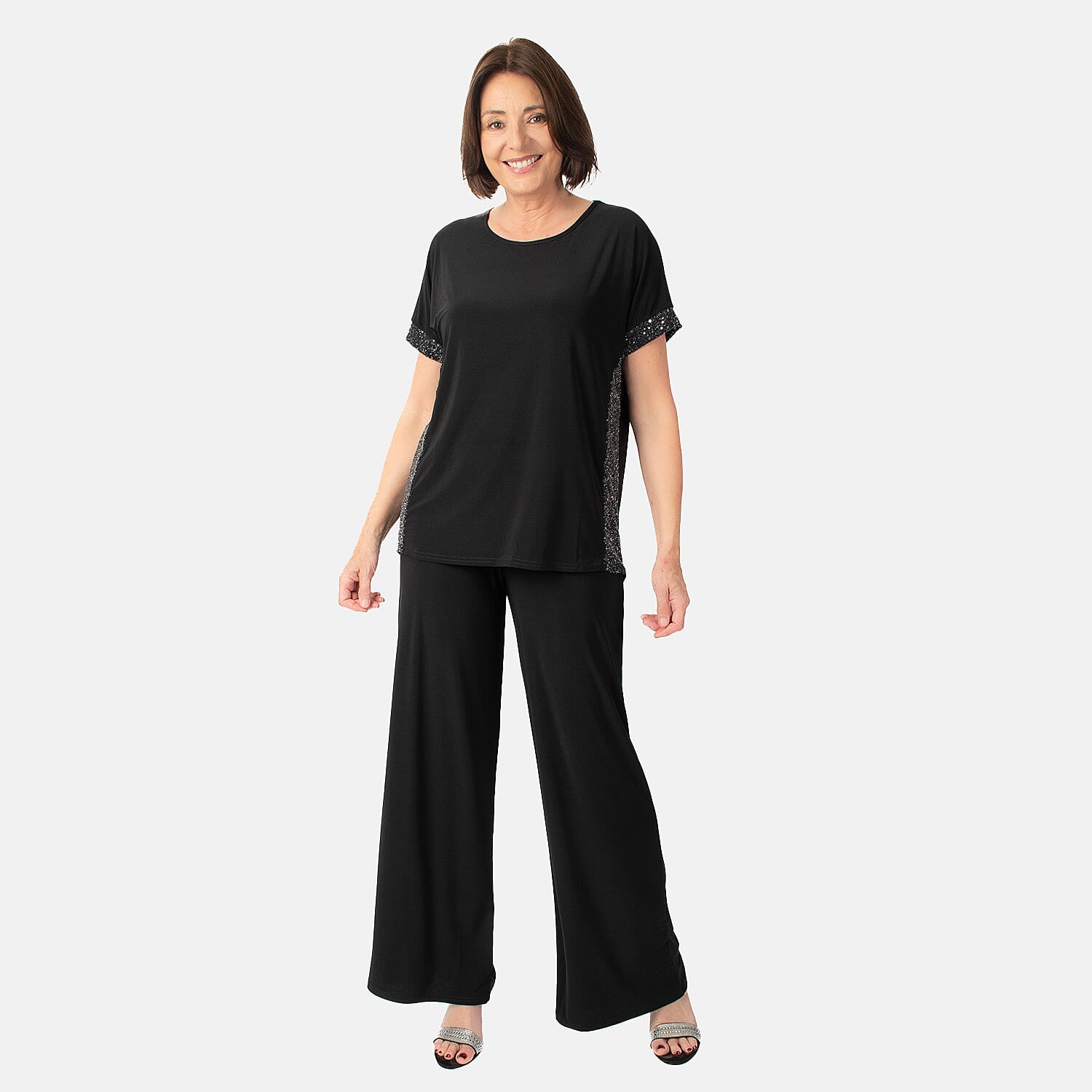 La Marey Day to Night Top (Size M) - Black