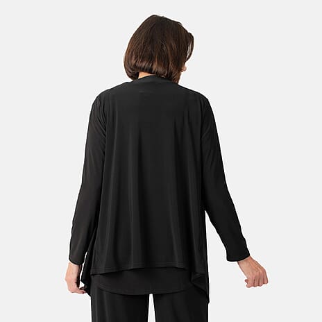 La Marey Waterfall Soft Jacket (Size L) - Black