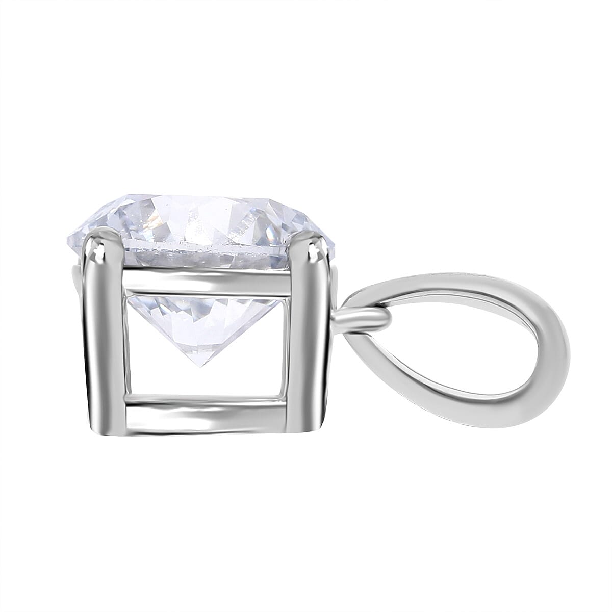 Luxuriant Diamond - 950 Platinum SGL Certified (VS-G-H) Lab Grown Diamond Pendant 2.00 Ct.