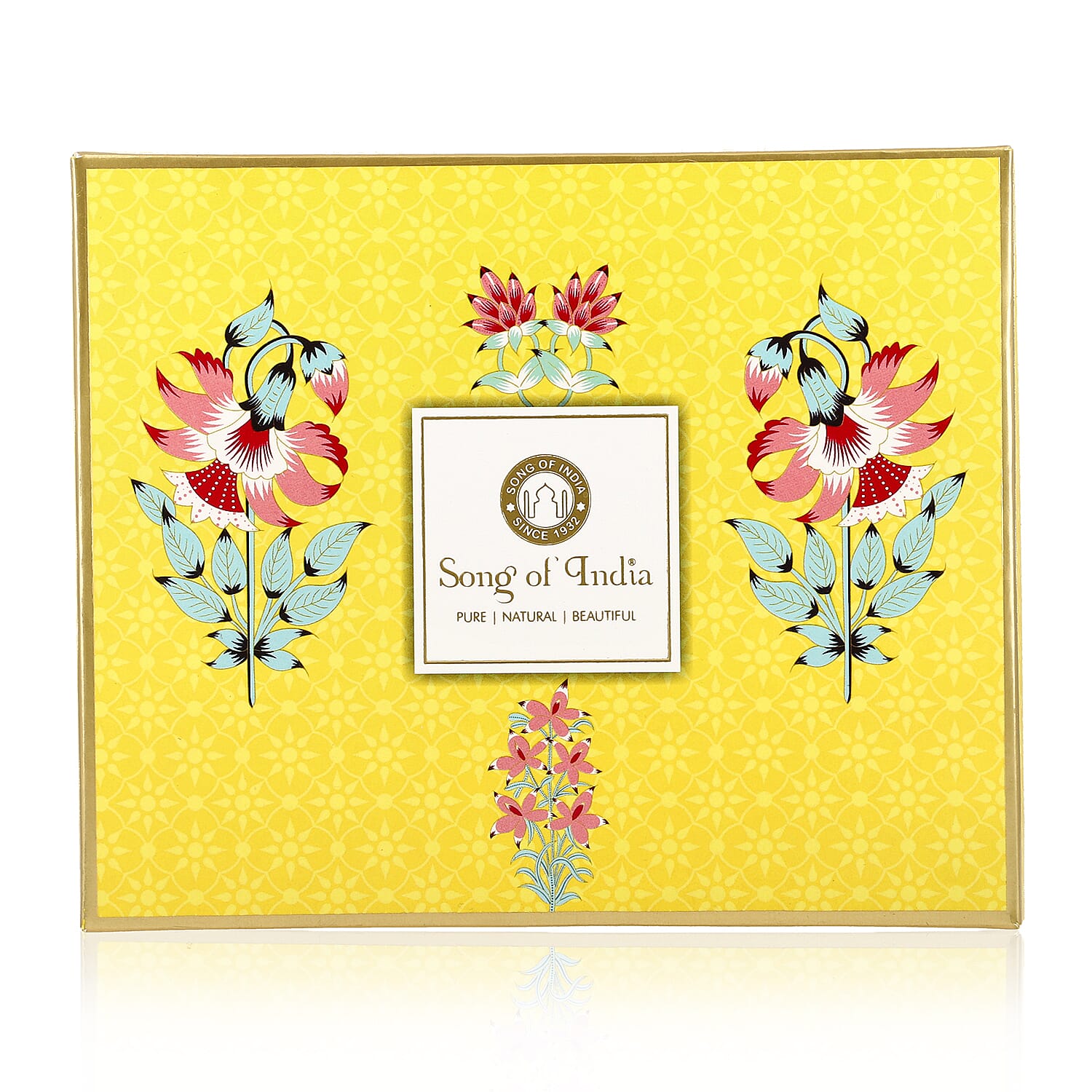 Song of India - Fragrance Gift Set - Reed Diffuser, soothing candles and a personalized message card