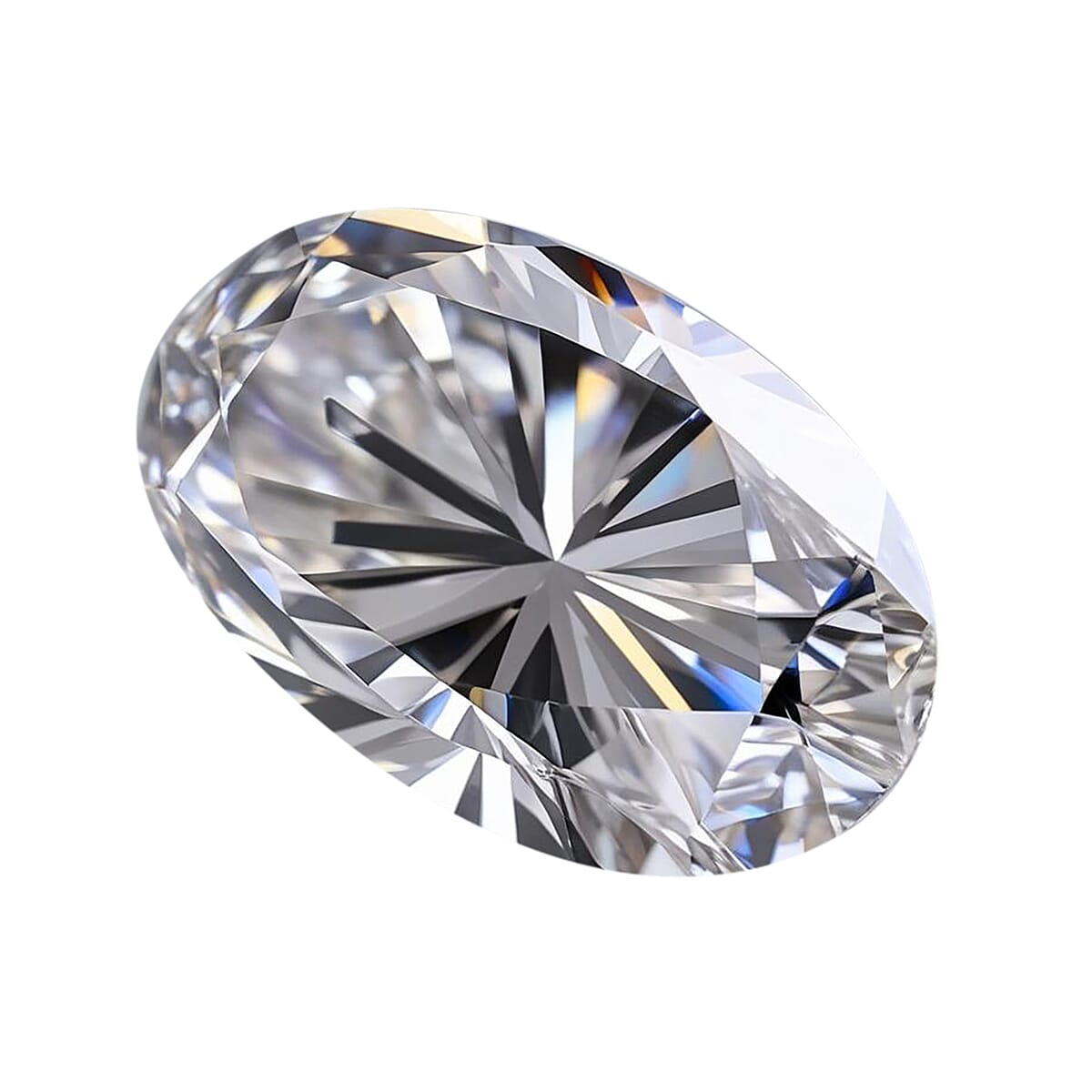 Luxuriant Diamond - IGI Certified Lab Grown Diamond (VS2-G) in Oval Shape 5.03 Ct.