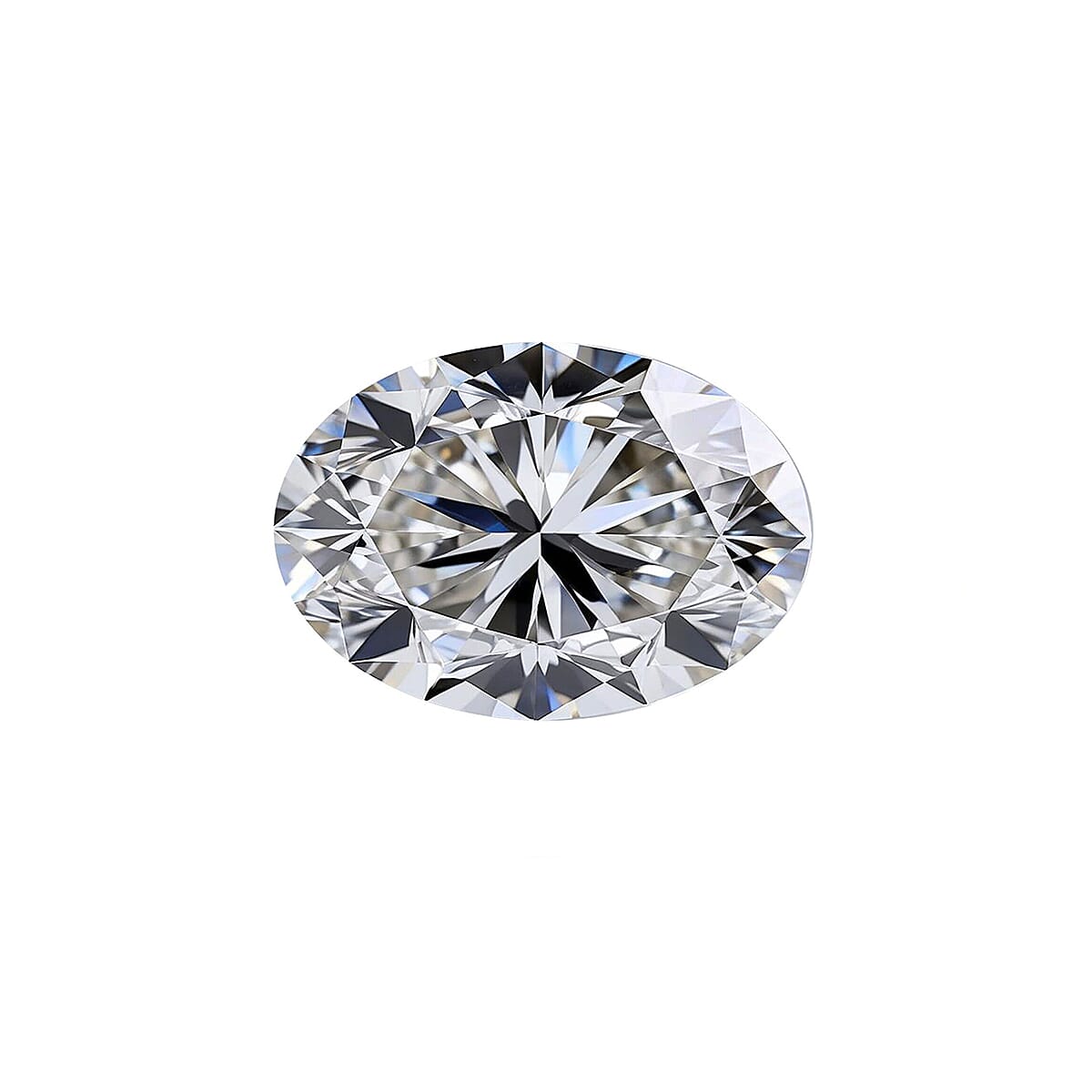 Luxuriant Diamond - IGI Certified Lab Grown Diamond (VS2-G) in Oval Shape 1.02 Ct.