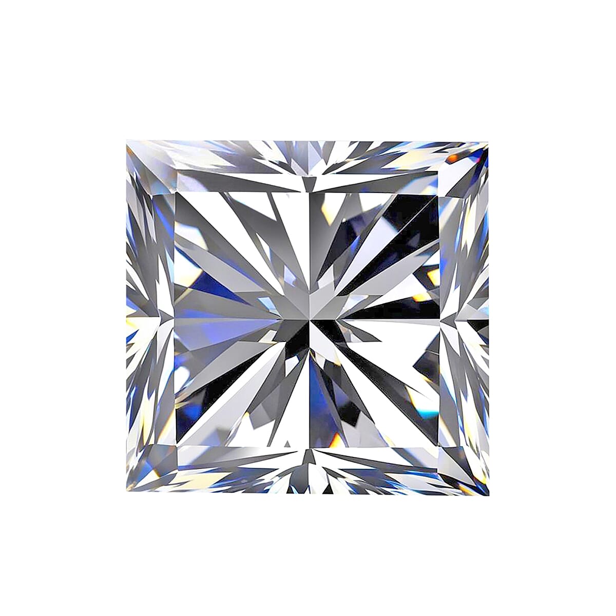 Luxuriant Diamond - IGI Certifed Princess Cut Lab Grown Diamond (VS2-G) Loose Gemstone in Square Shape 2.05 Ct.