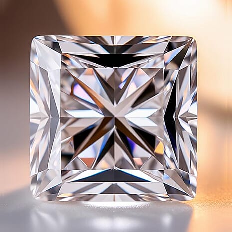Luxuriant Diamond - IGI Certifed Princess Cut Lab Grown Diamond (VS2-G) Loose Gemstone in Square Shape 2.05 Ct.