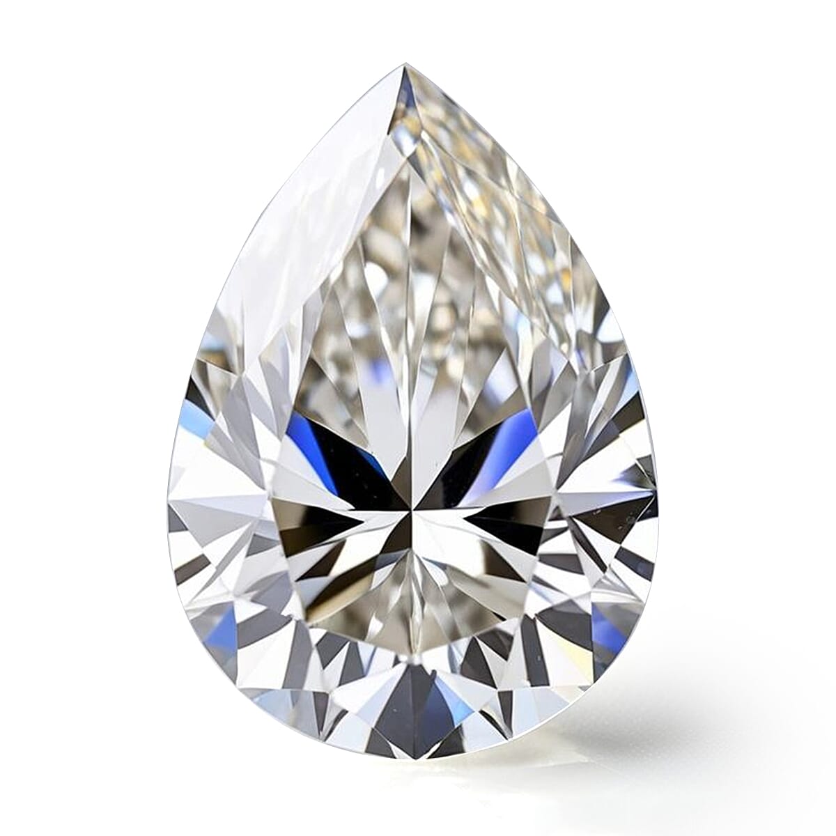 Luxuriant Diamond - IGI Certified Lab Grown Diamond (VS2-G) in Pear Shape 3.02 Ct.