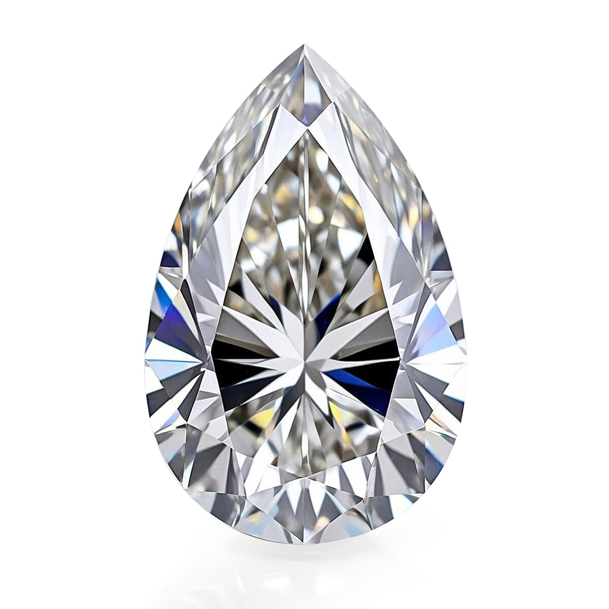 Luxuriant Diamond - IGI Certified Lab Grown Diamond (VS2-G) in Pear Shape 5.01 Ct.