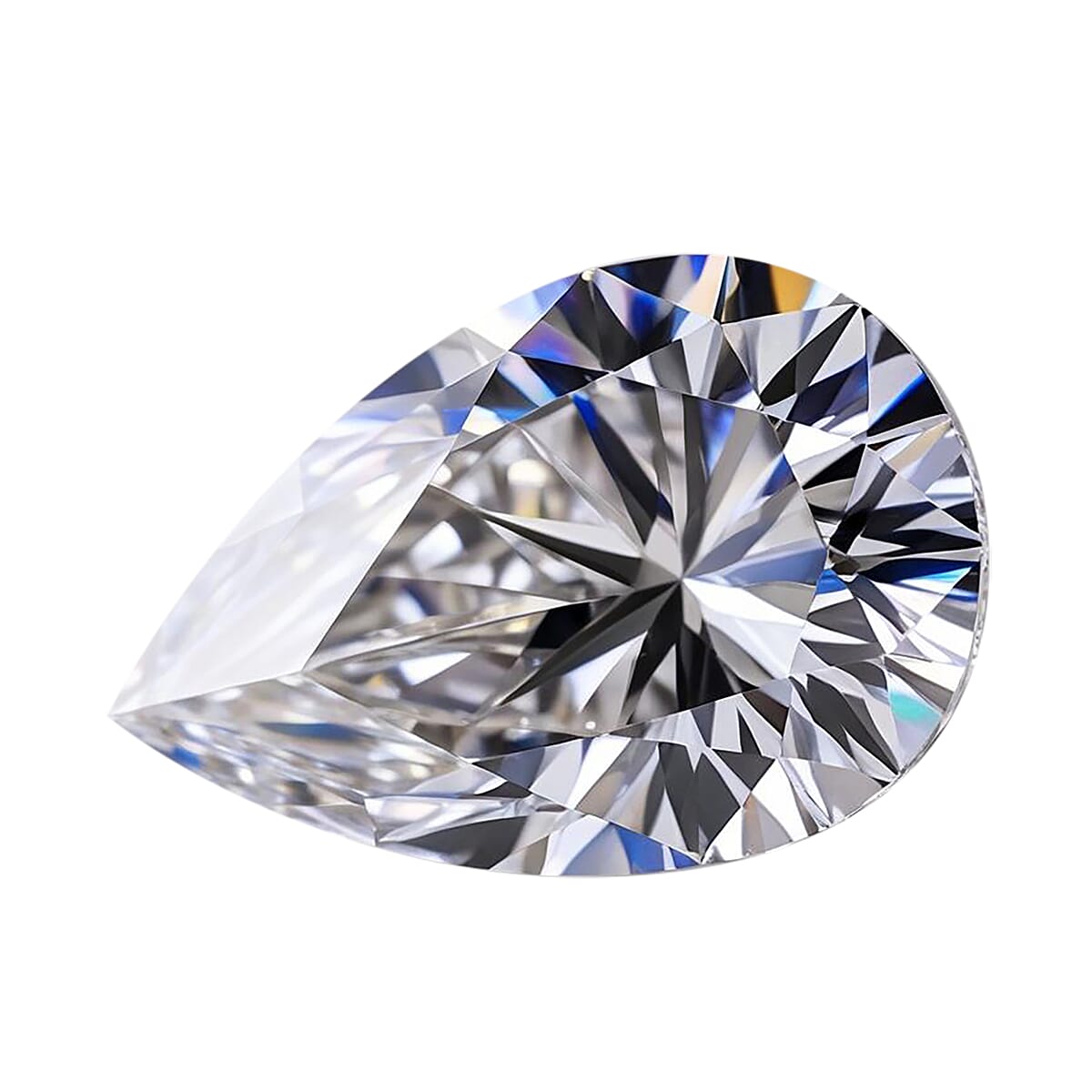 Luxuriant Diamond - IGI Certified Lab Grown Diamond (VS2-G) in Pear Shape 5.01 Ct.
