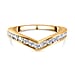 LUXURIANT 0.5 Ct. Lab Grown Diamond Wishbone Ring