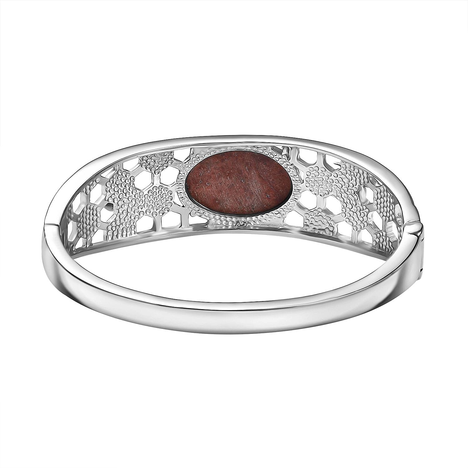 Poppy Jasper Full Bangle (Size 7.50) 24.96 CT