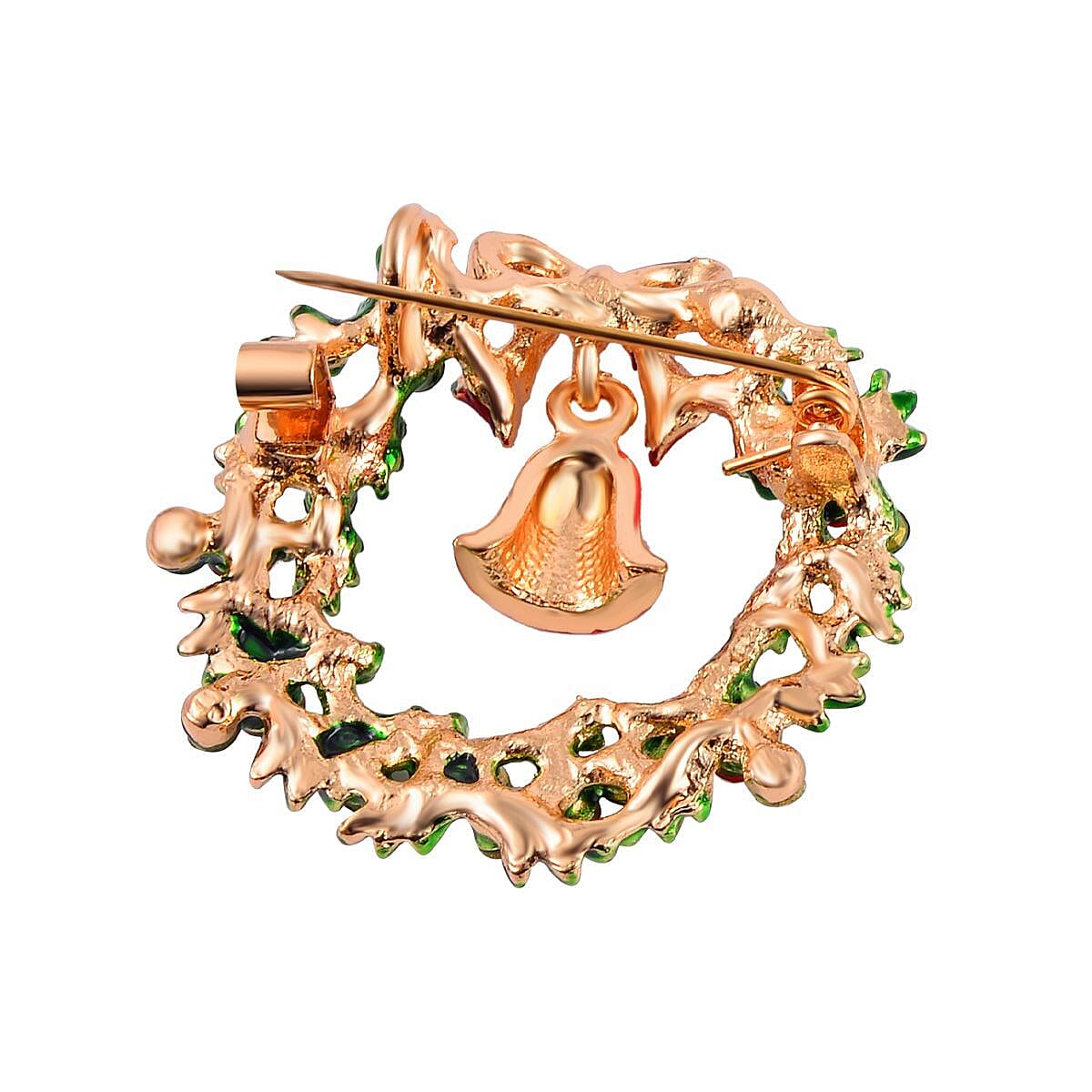 Multi Color Crystal Brooch