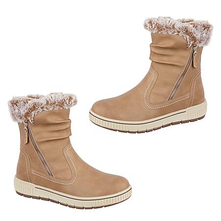Jo & Joe Ladies Shoe (Size 6) - Taupe