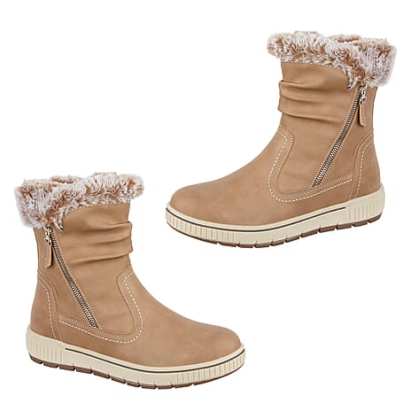 Jo & Joe Ladies Shoe (Size 6) - Taupe