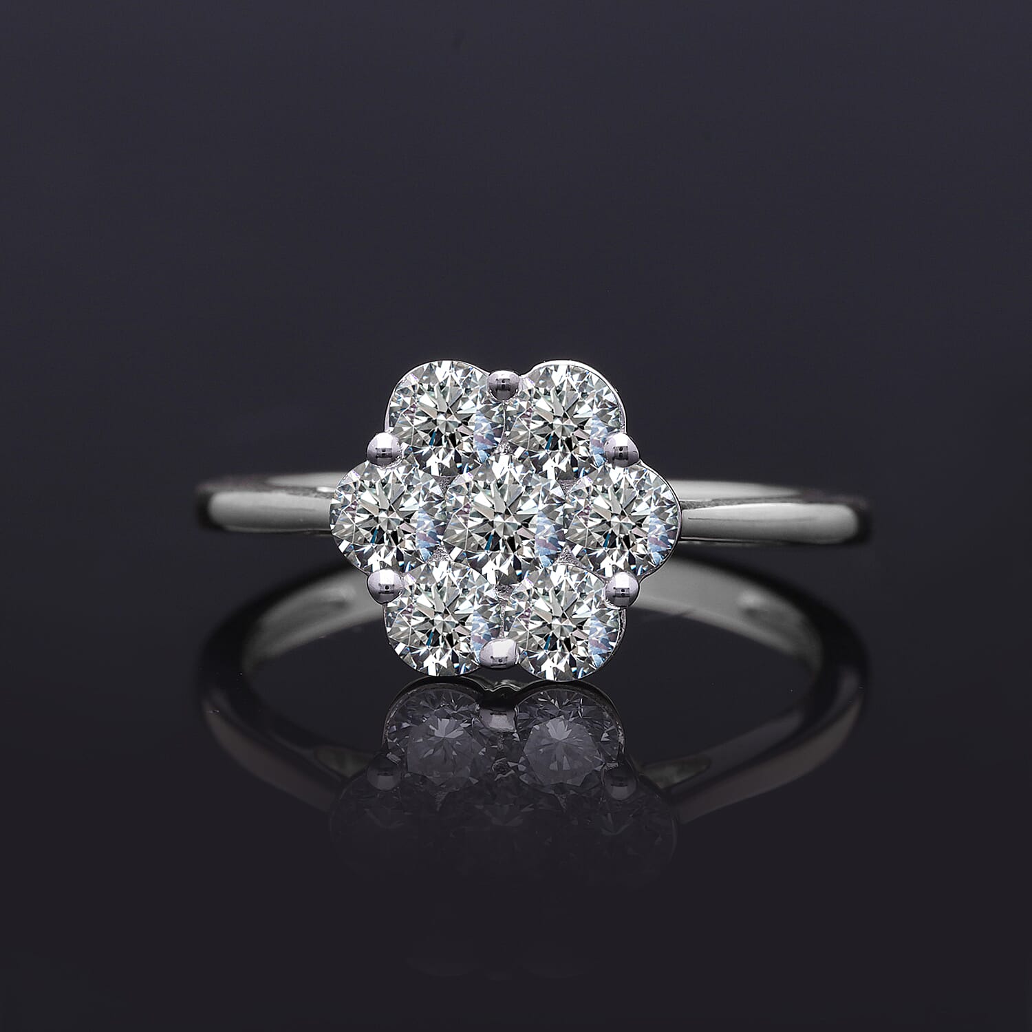 Luxuriant Diamond - 9K Gold Lab Grown Diamond SGL Certified (VS-G-H) Ring