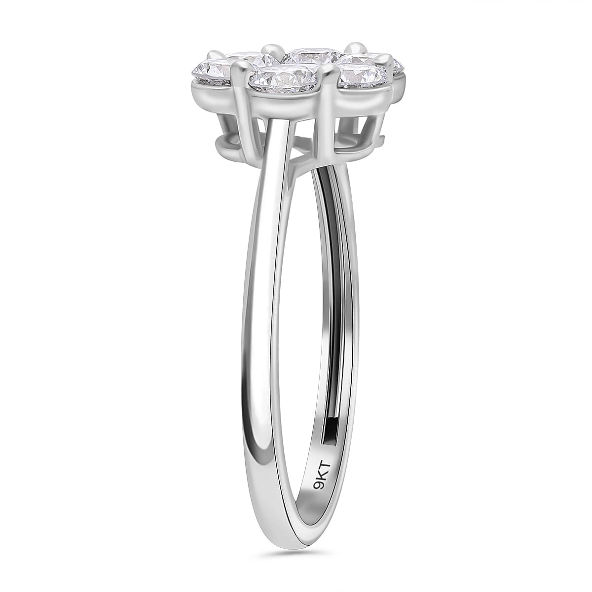 Luxuriant Diamond - 9K Gold Lab Grown Diamond SGL Certified (VS-G-H) Ring