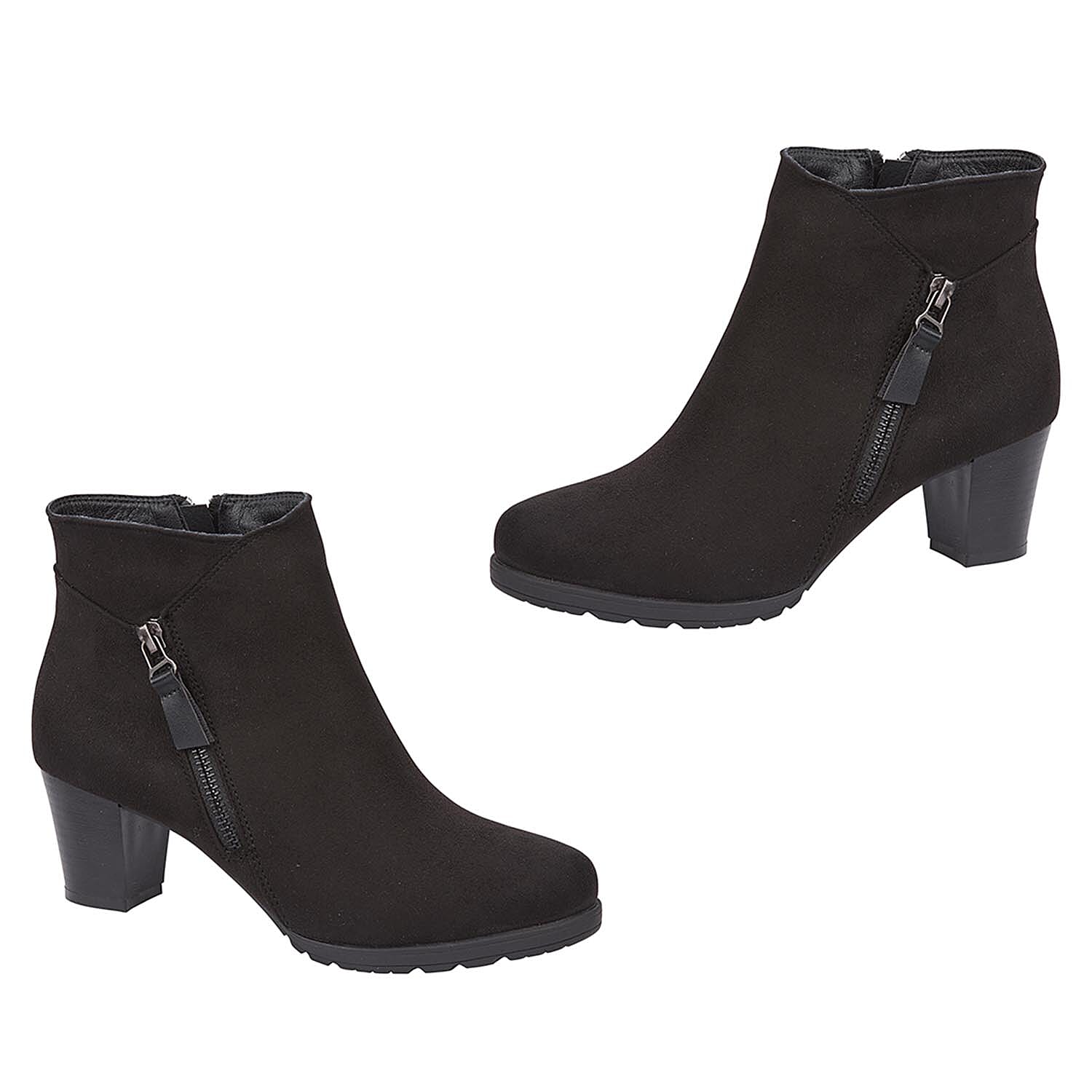 Mid heel boots uk on sale