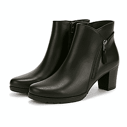 Emma Ladies AMY Mid Heel Ankle Boots
