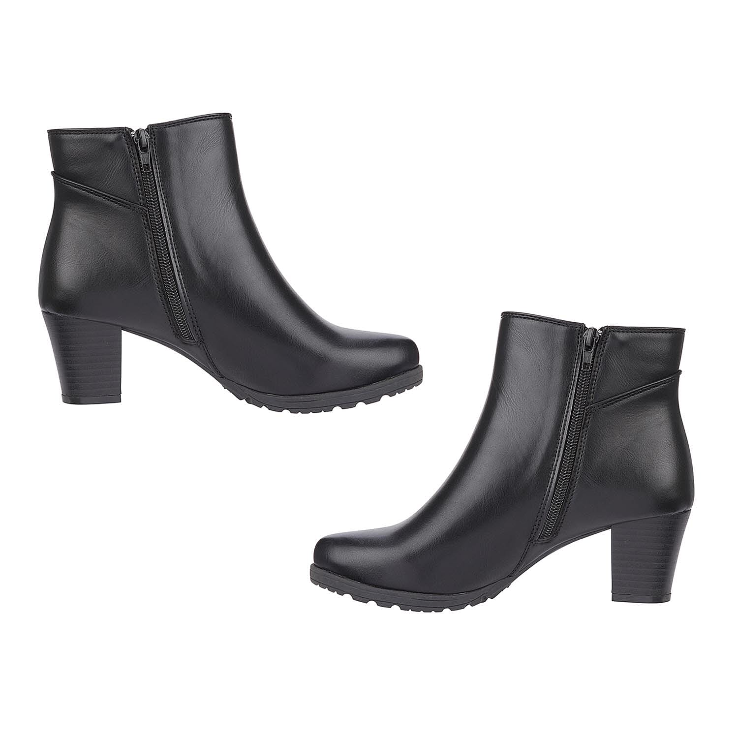 Emma Ladies AMY Mid Heel Ankle Boots