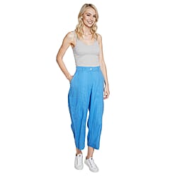 Charlotte West Linen Woven Jean and Pant/Trouser