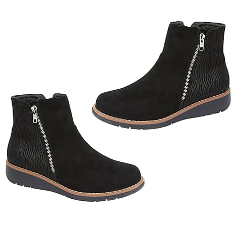 Shoes by Emma Ladies Shoe (Size 4) - Black
