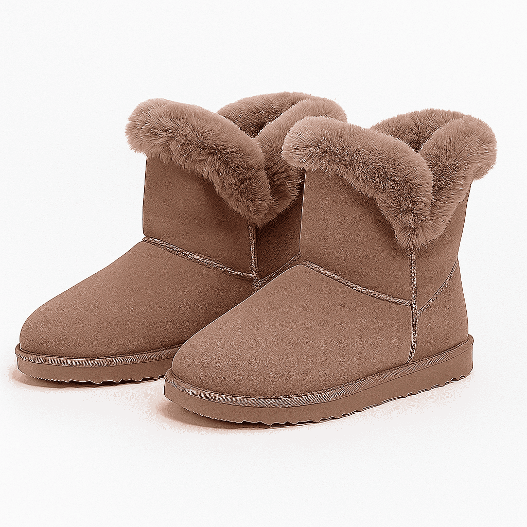 EMMA - Brisbane Plush Lined Fluffy Ladies Boots