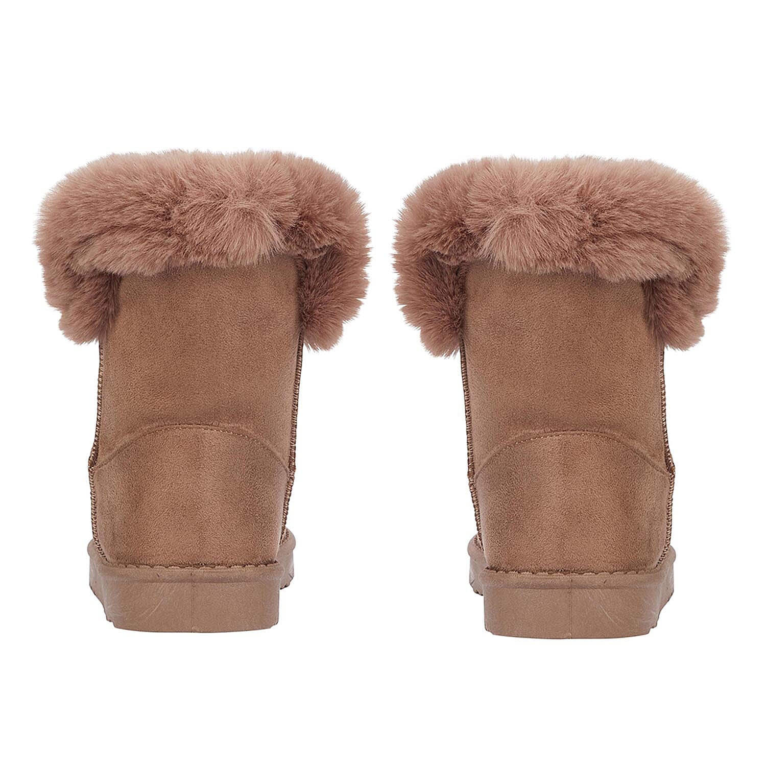 EMMA - Brisbane Plush Lined Fluffy Ladies Boots