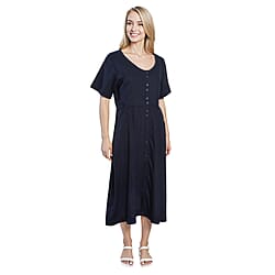 La Marey Linen Woven Dress
