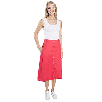 https://tjcuk.sirv.com/Products/79/3/7937364/La-Marey-Linen-Woven-Skirt-Fuschia_7937364.jpg?w=342&h=342