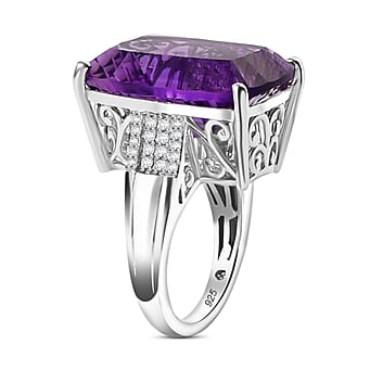 https://tjcuk.sirv.com/Products/79/3/7938522/African-Amethyst-White-Zircon-Main-Stone-With-Side-Stone-Ring-in-rhodi_7938522_3.jpg?w=342&h=342