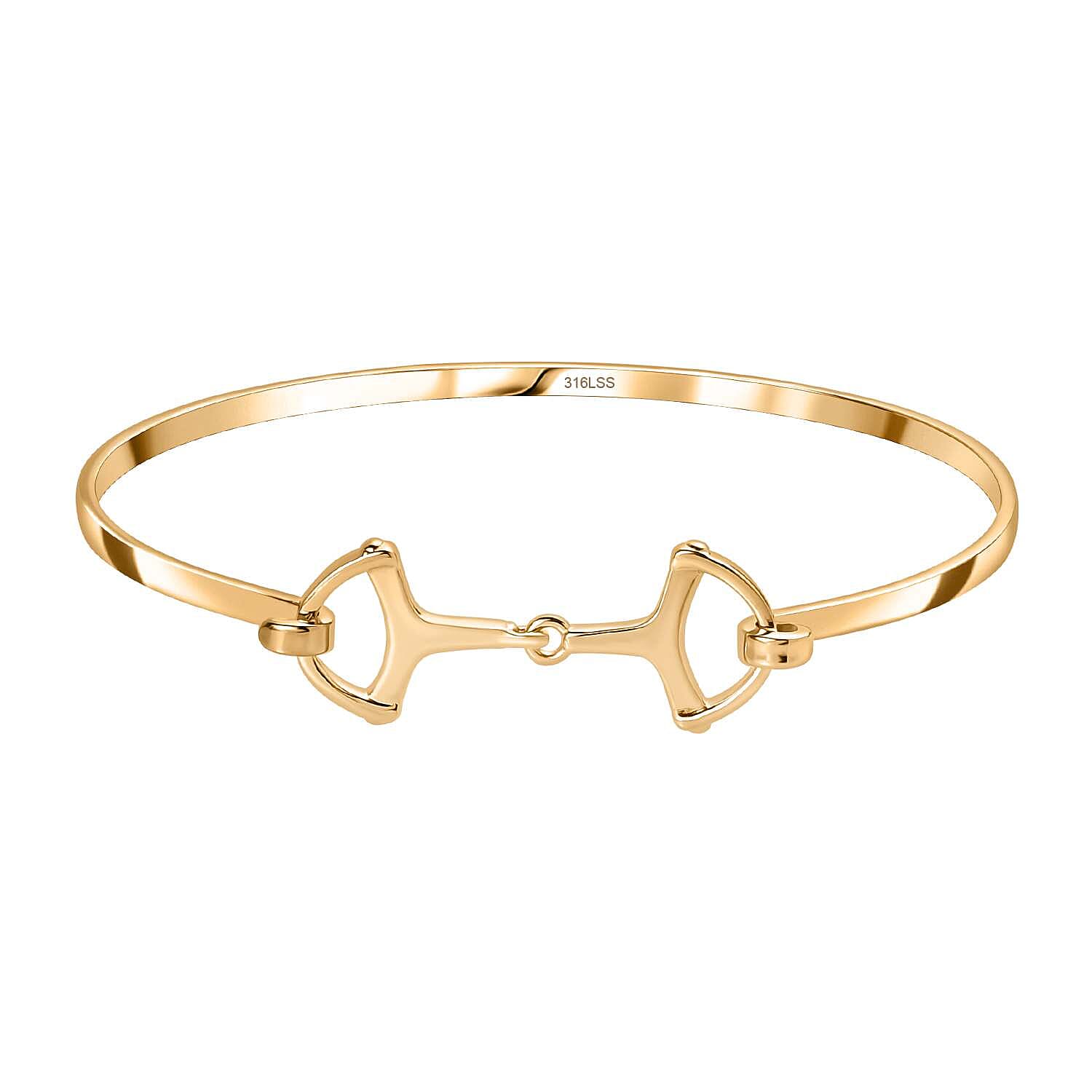 Biggest Designer Closeout - Snaffle Openable Bangle