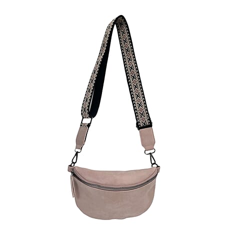 PU Crossbody Bag - Beige