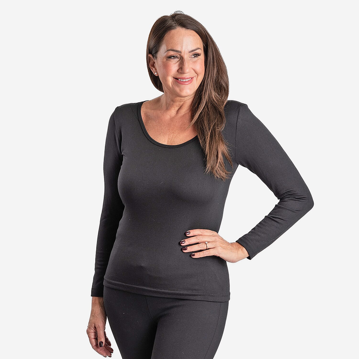 Pure & Natural Fleece Lined Top