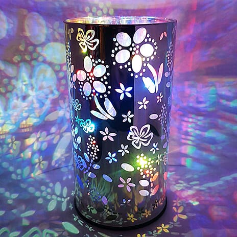 Flower Twinkler-Decorative Accents - 15 x 8cm - Silver