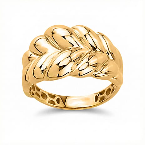 Close Out - 9K Yellow Gold Braided Ring