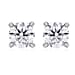 Luxuriant Diamond-0.5 Ct. Lab Grown Diamond Solitaire Stud Earrings in 9K, SGL Certified